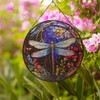 Stained Glass Window Hanging,Large Dragonfly Suncatcher,12 inch Stained Glass Suncatcher,Dragonfly