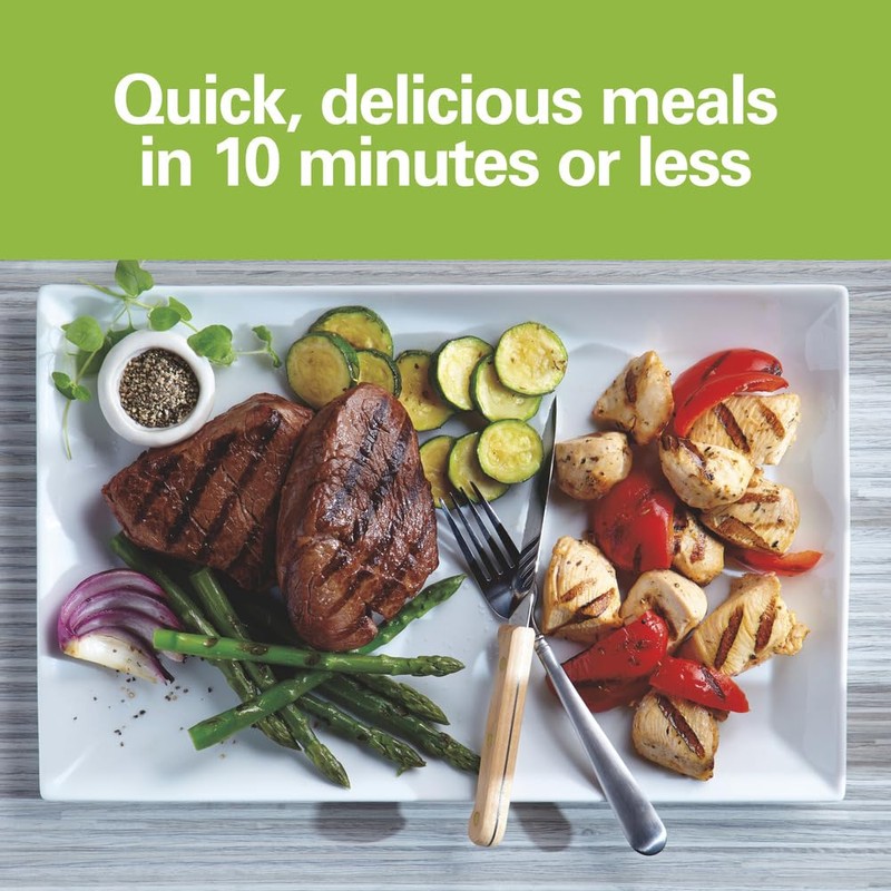 Hamilton Beach Electric Indoor Grill, 6-Serving, Large 90 sq. in.