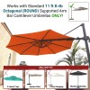 Formosa Covers 11ft Cantilever Supported Bar Umbrella 8 Rib Replacement