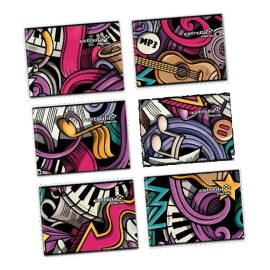 Estrella 2 Cuadernos Pautado Estrella 50 Hojas Espiral Forma Italiana