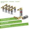 conecto Banana Plugs for Speaker Cable Set of 8 90