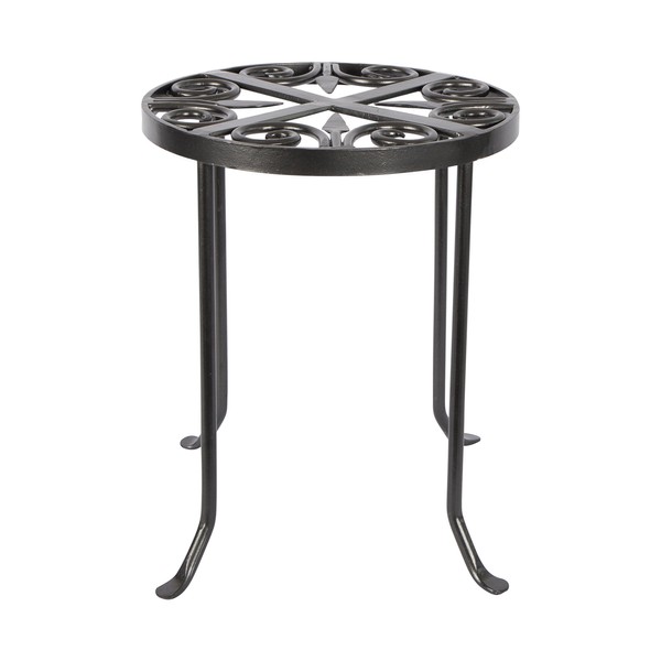 Achla Designs Achla Designs VTT-01 Round Trivet Wrought Iron Plant