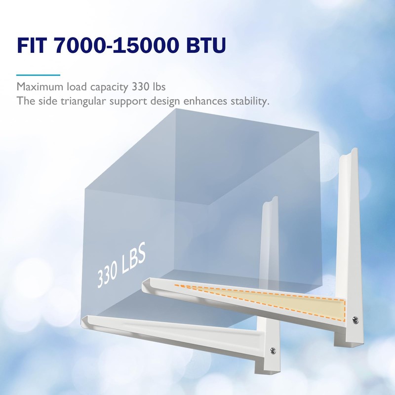 Mini Split Wall Mounting Bracket for Outdoor Condenser 7000-15000 BTU