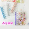 Sealing Notebook, Plastan, Transparent, A7 Binder, 6 Holes, [20 Refills]