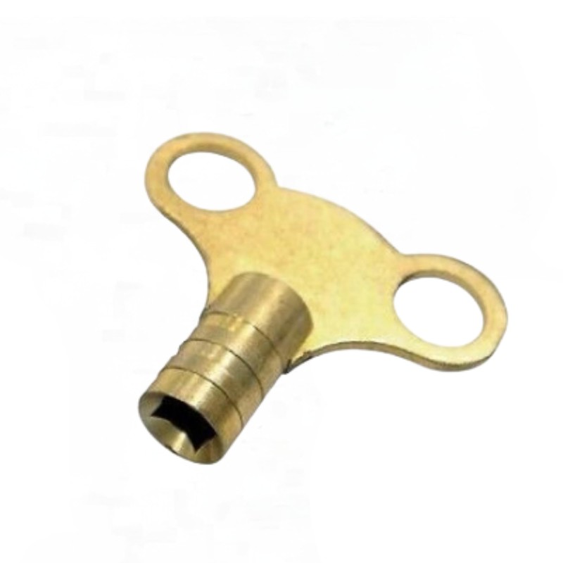 315 Supplies 2 Pack 5mm Solid Brass Radiator Bleed Key