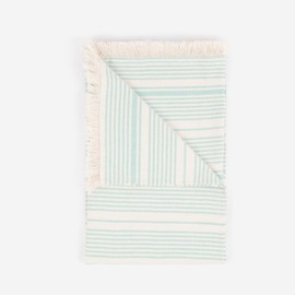 Layday Charter Seafoam Organic Cotton Travel Towel for Surfing & Backpacking