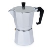 6 Cup Espresso Coffee Maker – Durable Aluminum, Fast Brewing,