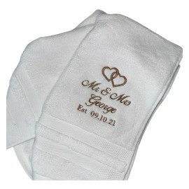 20 Toallas Bordadas Recuerdos Boda Bautizo Xv Años