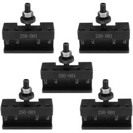 5Pcs OXA #1 Quick Change Turning and Facing Tool Post Holders 250-001 for lathe swing 6-8 inches, Use with OXA Tool Post 250-000