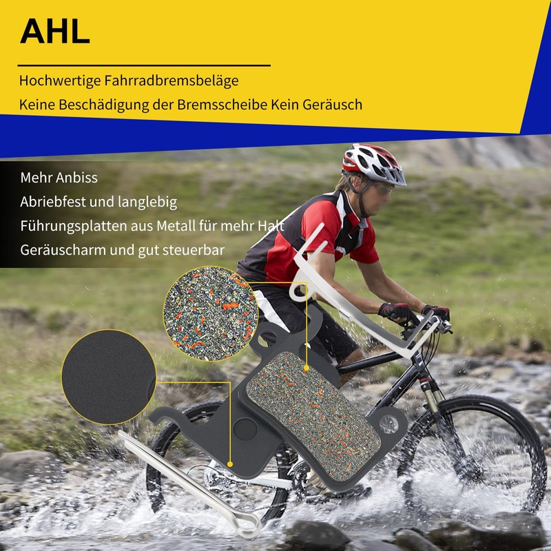 AHL Bicycle Disc Brake Pads for Shimano XTR Deore XT
