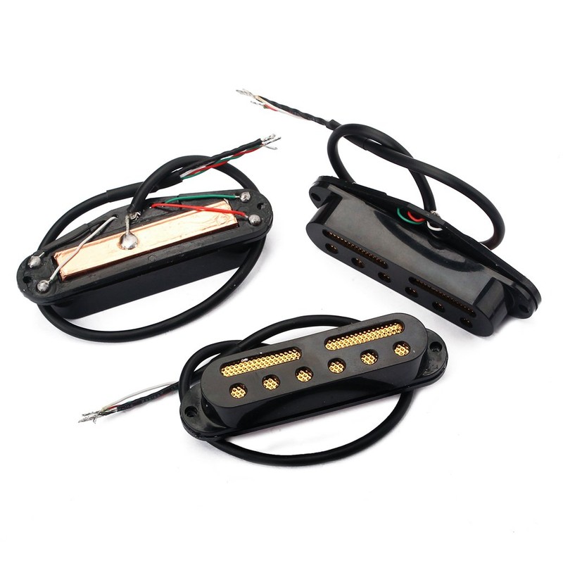 Alnicov SSS Standard Single Coil Pickup Set Guitar Neck/Middle/Bridge Pickup