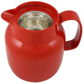 Helios Mondo Kunststoff-Isolierkanne, rot, 1 Liter