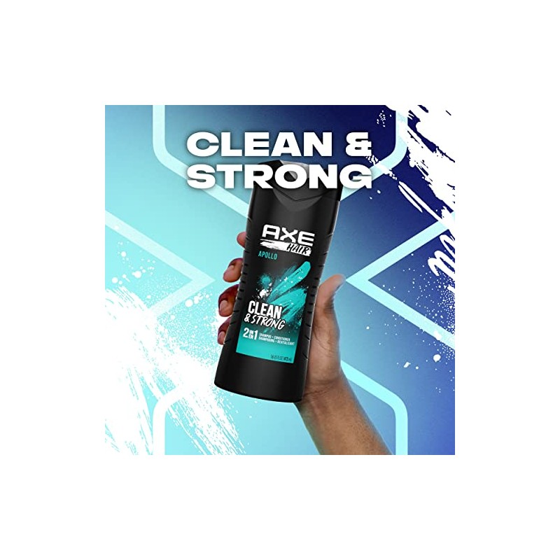 AXE Champú 2 In 1 Apollo, color, 1 count, pack