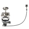 Talea Square Strainer Basket Waste Kit for Old Kitchen Sink,