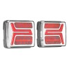 VEVOR Trailer Lights LED Trailer Tail Lights Kit 2PCS Turn