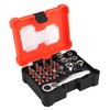 23 Pcs Socket Wrench Set Multi Functional 1/4 Inch Drive