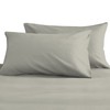 Pizuna Luxurios Cotton Housewife Pillowcases 2 Pack Silver 48x74cm, 1000