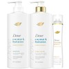 Dove Shampoo & Conditioner Set, Coconut & Hydration, with Dove