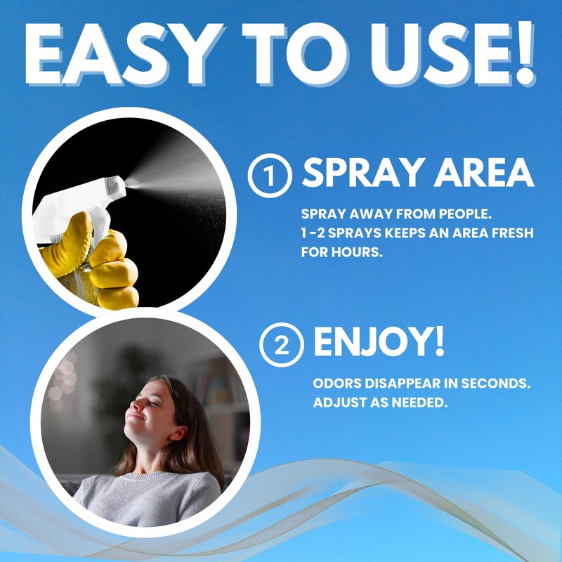 Dpnamron NI-712 Odor Eliminator, Clothesline Fresh, 1 Pint