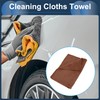 INFINAUTO Cleaning Cloths Towel,Car Drying Plush Cloth Absorbent Microfiber Coffee,3pcs