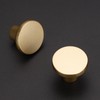 Ravinte 15 Pack Cabinet Knobs Champagne Gold Kitchen Cabinet Knobs
