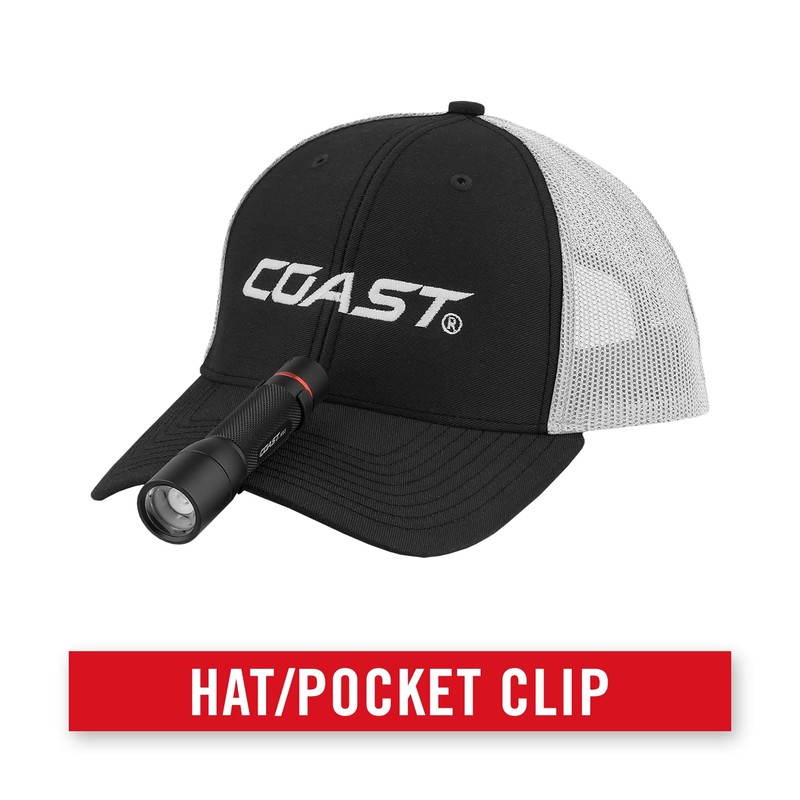 Coast® G70 1200 Lumen Pure Beam® Twist Focus™ LED Flashlight,