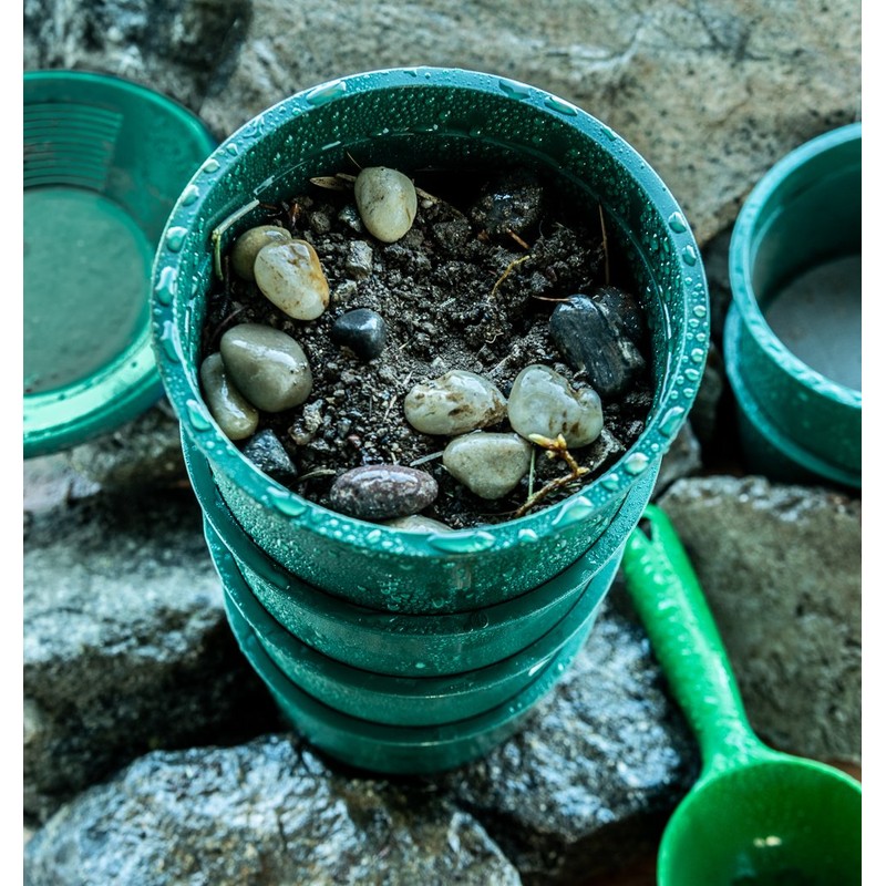 SE 5 7/8 Inch Mini Stackable Classifier Gold Prospecting Pan