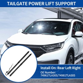 X AUTOHAUX Rear Left Right Tailgate Power Lift Support for Honda CR-V EX-L Touring 5 Doors 2017-2021 Liftgate Power Hatch Shock Strut No.74961TLA305 Electric Trunk Power Liftgate 1 Pair