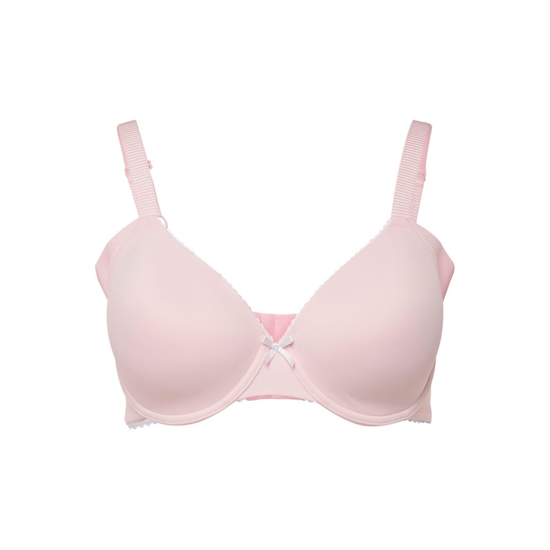 Ulla Popken Women's Underwire, Soft Cups, Decorative Edge, Cup B-E