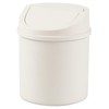 Zerdyne 2 L Plastic Mini Trash Bin with Swing-Top Lid,
