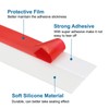 PATIKIL Silicone Seal Strip, 20 ft x 1" Width Self