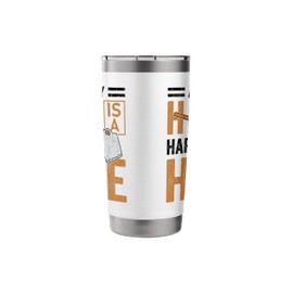 Dirty Hoe Is Happy Funny Gardening Gardener Garden Graphic Stainless Steel Insulated Tumbler