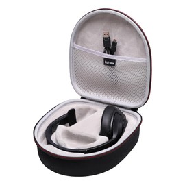 LTGEM Hard Case for BlueParrott B450-XT/B350-XT/S650-XT/B550-XT & JLab Go Work Gen 2 Noise Cancelling Bluetooth Headset - Travel Protective Carrying Storage Bag