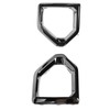 1 Pair Chrome Fog Lamp Bezels 84176753 Left Right Fog