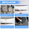 1/4” Air Tank Drain Valve Plug with 60” Cable, Dazakoot
