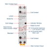 Hofwgele HCH8s-25 AC Contactor 25A 2P 110V 120V 2 Pole