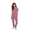Green Town Scrubs for Women Scrub Set - V-Neck Top