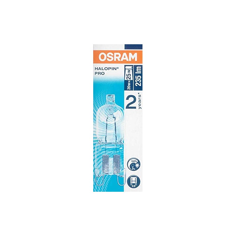 Osram Halogen lamp HALOPIN ECO 66720, 20 Watt - 20W