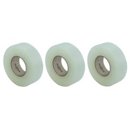 Rezztek Hockey Clear Shin Pads Tape 3 Pack - Clear Hockey Tape - Hockey Sock Tape - Stretchy and Tear Resistant - Durable