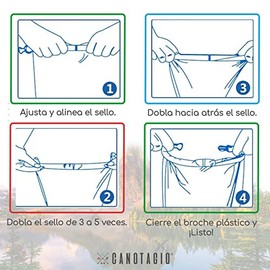 Canotagio Bolsa Impermeable. Mochila a Prueba de Agua para Senderismo y Deportes Acuáticos. Bolsa Seca Disponible en 5, 10, 20 y 30 Litros. Dry Bag. Waterproof Bag Backpack (Azul Marino, 05 Lts)