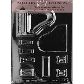 PIANO Chocolate Candy Mold With Candy Making Instruction -set of 3
