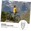 Outanaya Durable Folding Bike Luggage Carrier Rack Compact Rear Shelf