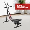 Ab Machine Coaster Abdominal Crunch Trainer for Home Gym Core