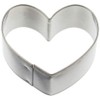 Cotta Cookie Cutter Heart Small Silver W4 X 5 X, X H2 CM