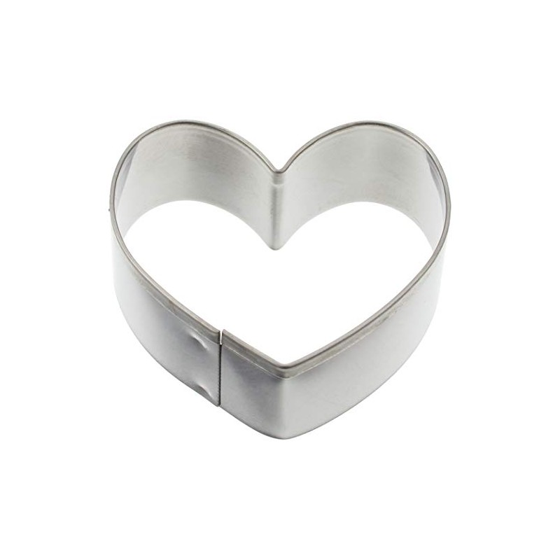 Cotta Cookie Cutter Heart Small Silver W4 X 5 X, X H2 CM
