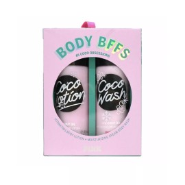 Victoria's Secret Body BFFS Coco Obsessions Lotion & Wash Mini's 3 oz ea. NIB