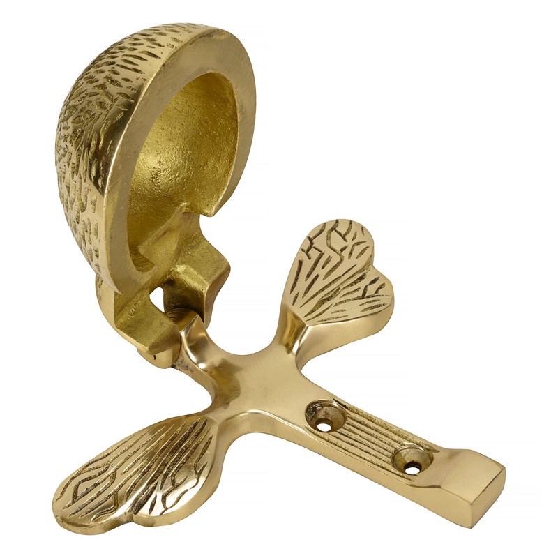 Door Knocker Solid Brass Polished British Company