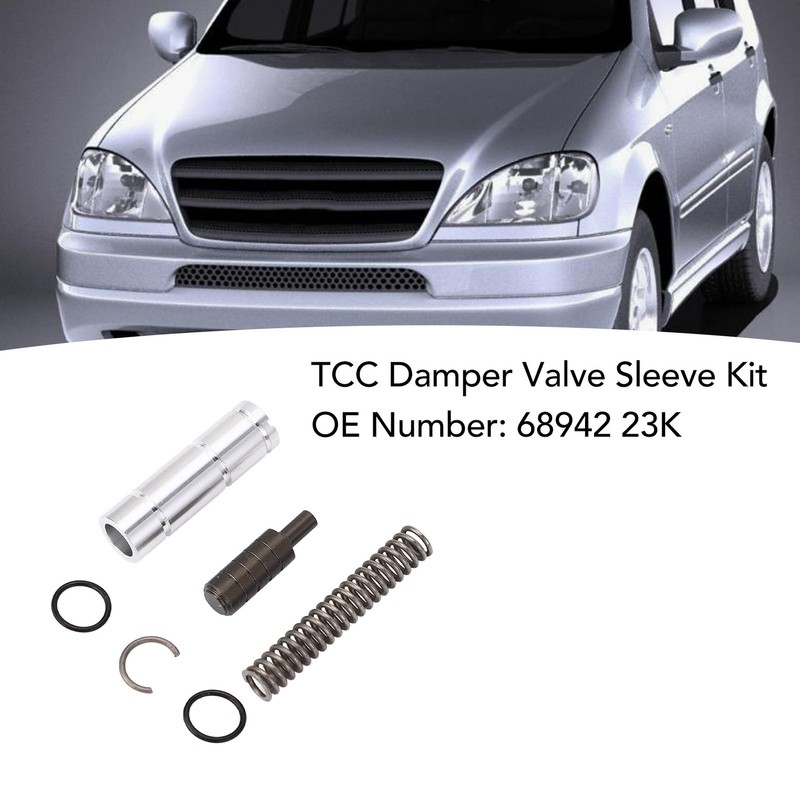 Automatic Transmission TCC Damper Valve Sleeve Kit 68942 23K Replacement