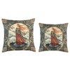 Viking Freyja Goddess Norse Mythology Deity Throw Pillow