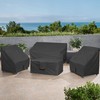Porch Shield Patio Fire Pit Cover - Waterproof 600D Outdoor